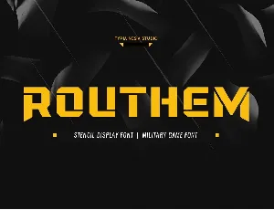 Rouhtem font