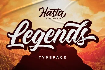 Legends Script Typeface font