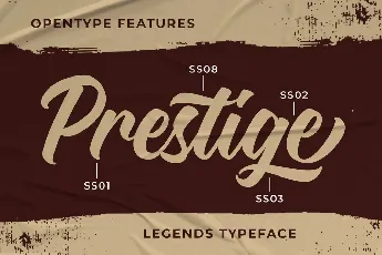 Legends Script Typeface font