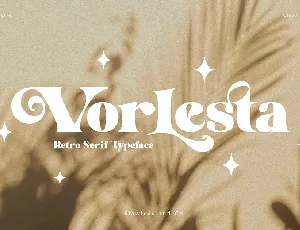 Vorlesta font