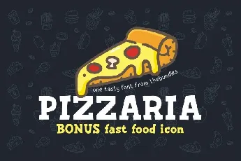 PIZZARIA Slab Serif font