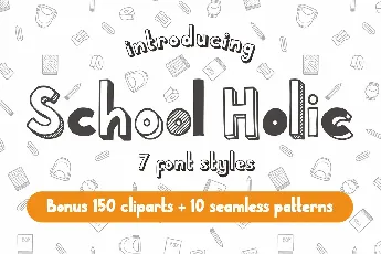 School Holic font