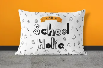 School Holic font