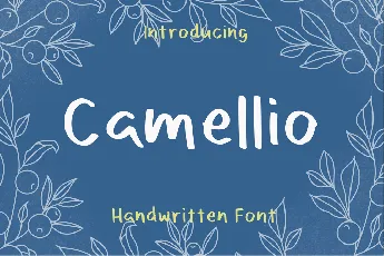 Camellio font