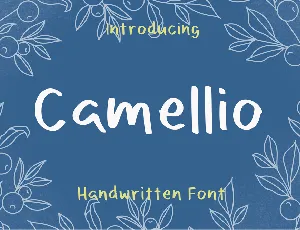 Camellio font