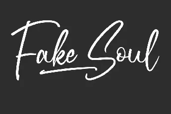 Fake Soul Demo font