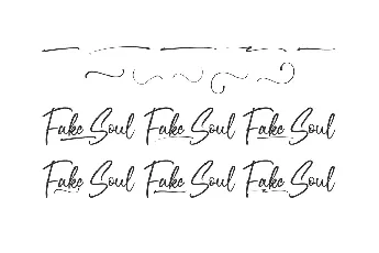 Fake Soul Demo font