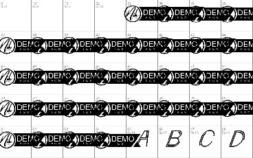 Modernise Demo font