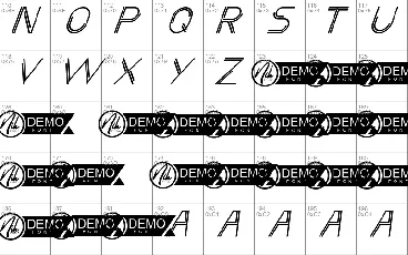 Modernise Demo font