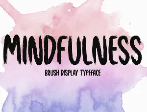 Mindfulness font