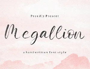 Megallion Demo font