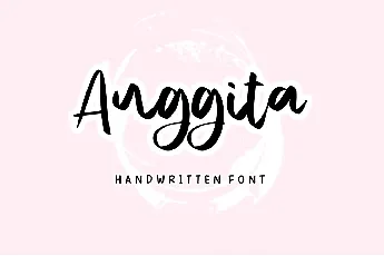 Anggita font