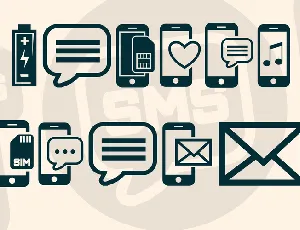 Mobile Icons font