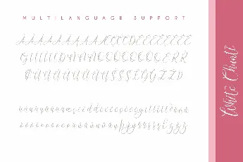 White Chunti Demo font