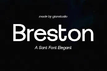 Breston font