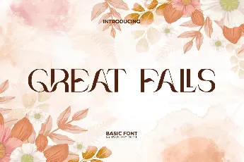 GreatFallsDemo font