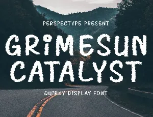 Grimesun Catalyst font