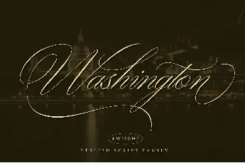 Washington font