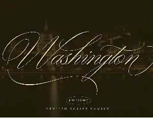 Washington font