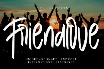 Friendlove font