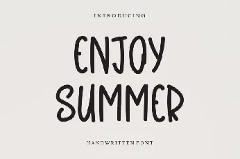 Enjoy Summer font