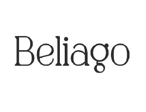 Beliago font