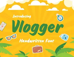 Vlogger font