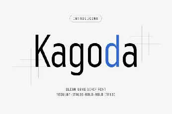 Kagoda Family font