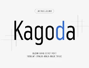 Kagoda Family font