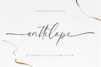 Antellope font