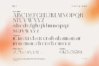 Eglen font