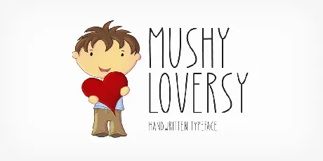 Mushy Loversy font