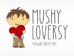 Mushy Loversy font