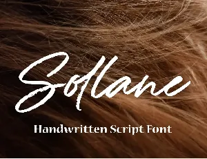 Sollane font