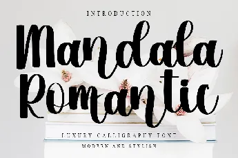 Mandala Romantic font