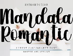 Mandala Romantic font