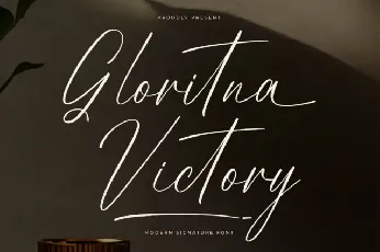 Gloritna Victory font