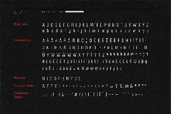 Redwing font