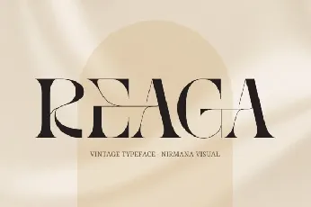 Reaga font