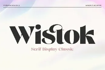 Wistok font