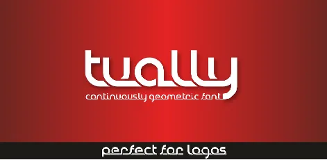 Tually Demo font