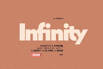 MADE INFINITY Personal Use font