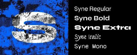 Syne font