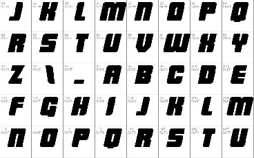 LowRider BB font