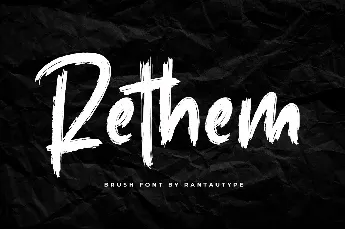 Rethem font