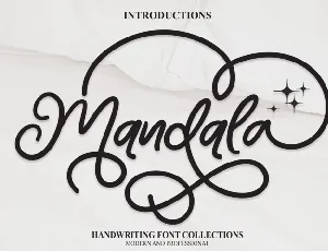 Mandala Typeface font