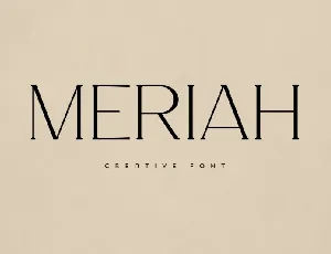 Mariah font