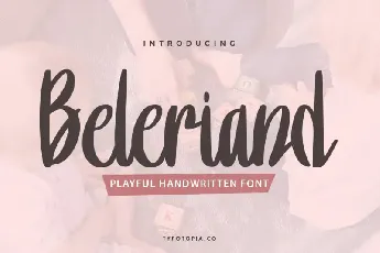 Beleriand Playful Handwriten font