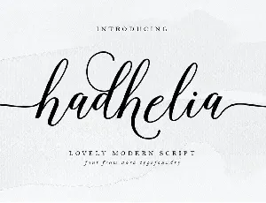 Hadhelia font
