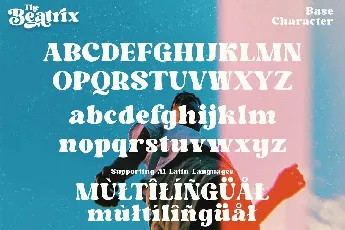 The Beatrix font